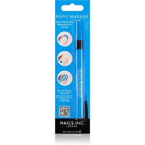 Nails Inc. Mani Marker díszítő körömlakk applikációs ceruza árnyalat Blue 3 ml kép
