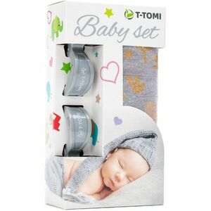 T-TOMI Baby Set Bierdie ajándékszett gyermekeknek 3 db kép
