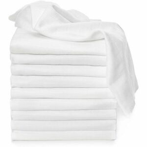 T-TOMI TETRA Cloth Diapers HIGH QUALITY White mosható pelenkák White 70x70 cm 10 db kép