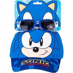 Sonic the Hedgehog Set Cap & Sunglasses szett gyermekeknek 3+ years Size 53 cm 2 db kép