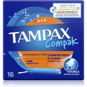 Tampax Compak Super Plus tamponok applikátorral 16 db kép