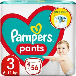 Pampers Pants Size 3 eldobható nadrágpelenkák 6-11 kg 56 db kép