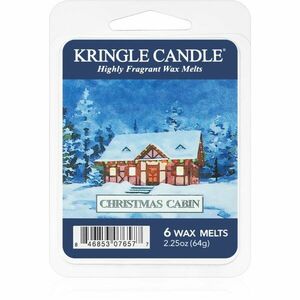 Kringle Candle Christmas Cabin illatos viasz aromalámpába 64 g kép
