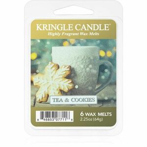 Kringle Candle Tea & Cookies illatos viasz aromalámpába 64 g kép