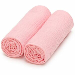 T-TOMI Muslin Diapers Pink mosható pelenkák 65 x 65 cm 2 db kép