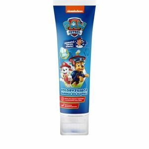 Nickelodeon Paw Patrol Coloring Bath Paint habfürdő gyermekeknek Blue Bubble Gum 150 ml kép