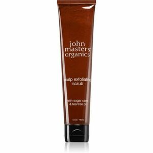 John Masters Organics Scalp Exfoliating Scrub with Sugar Cane & Tae Tree Oil tisztító peeling fejbőrre 142 g kép