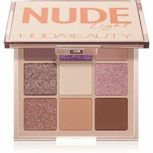 Huda Beauty Nude Obsessions szemhéjfesték paletta árnyalat Nude Light 34 g kép