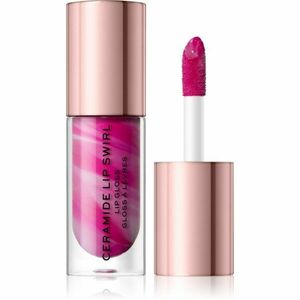 Makeup Revolution Ceramide Swirl hidratáló ajakfény árnyalat Berry Pink 4, 5 ml kép