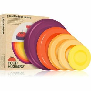 Food Huggers Food Huggers Set szilikonos fedélszett gyümölcsökhöz és zöldségekhez szín Orange 5 db kép