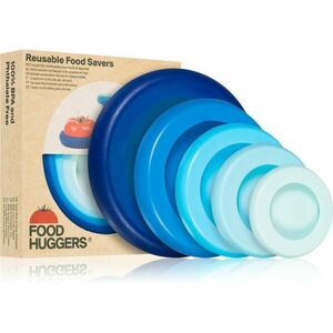 Food Huggers Food Huggers Set szilikonos fedélszett gyümölcsökhöz és zöldségekhez szín Blue 5 db kép