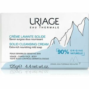 Uriage Hygiène Solid Cleansing Cream finom állagú tisztító krém termálvízzel z francouzských Alp 125 g kép