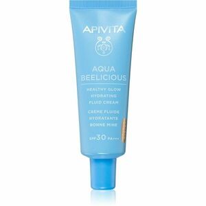 Apivita Aqua Beelicious gyengéd tonizáló fluid az élénk bőrért SPF 30 40 ml kép