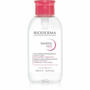 Bioderma Sensibio H2O micellás víz érzékeny bőrre adagolóval 500 ml kép