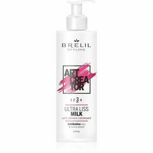 Brelil Professional Art Creator Ultra Liss Milk gyengéd hajkisimító krém a kócos hajra 200 ml kép