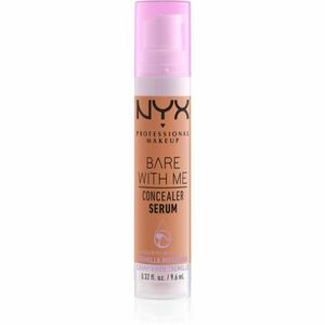 NYX Professional Makeup Bare With Me Concealer Serum hidratáló korrektor 2 az 1-ben árnyalat 8.5 Caramel 9, 6 ml kép
