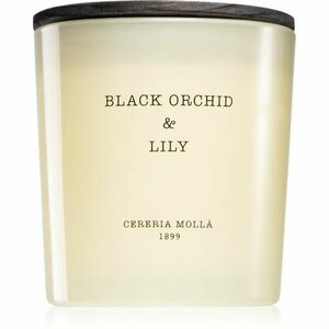 Cereria Mollá Boutique Black Orchid & Lily illatgyertya 600 ml kép