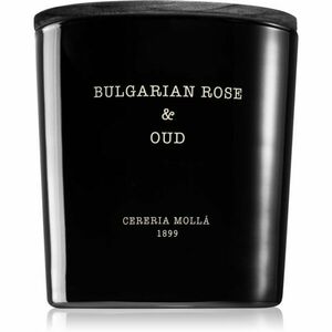 Cereria Mollá Boutique Bulgarian Rose & Oud illatgyertya 600 g kép