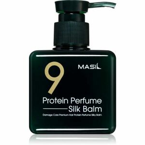 MASIL 9 Protein Perfume Silk Balm öblítést nem igénylő regeneráló ápolás meleg által károsult haj 180 ml kép