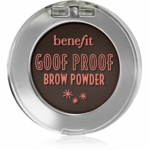 Benefit Goof Proof Brow Powder púder szemöldökre árnyalat 5 Warm Black Brown 1, 9 g kép