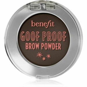 Benefit Goof Proof Brow Powder púder szemöldökre árnyalat 4, 5 Neutral Deep Brown 1, 9 g kép