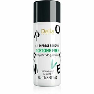 Delia Cosmetics Nail Express körömlakklemosó vitaminokkal 100 ml kép