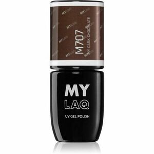 MYLAQ UV Gel Polish géles körömlakk árnyalat My Dark Chocolate 5 ml kép