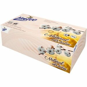 Linteo Paper Tissues Four-ply Paper, 70 pcs per box papírzsebkendő balzsammal 70 db kép