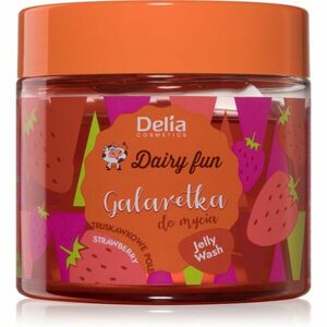 Delia Cosmetics Dairy Fun tusolózselé Strawberry 350 g kép