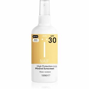 Naif Sun Mineral Sunscreen SPF 30 napvédő spray SPF 30 100 ml kép