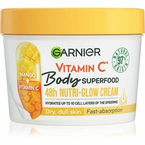 Garnier Body SuperFood Élénkítő testápoló C vitamin 380 ml kép
