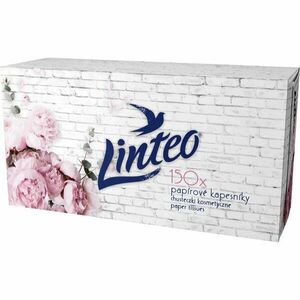 Linteo Paper Tissues Two-ply Paper, 150 pcs per box papírzsebkendő 150 db kép