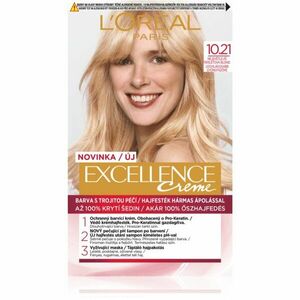 L’Oréal Paris Excellence Creme hajfesték árnyalat 10.21 Very Light Pearl Blonde 1 db kép