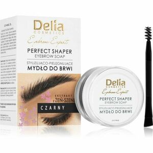Delia Cosmetics Eyebrow Expert szemöldök rögzítő viasz árnyalat Black 10 ml kép