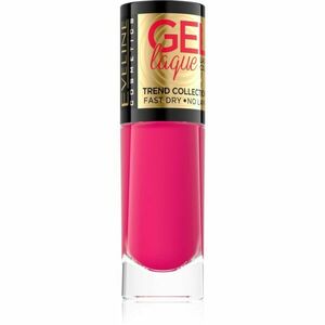 Eveline Cosmetics 7 Days Gel Laque Nail Enamel géles körömlakk UV/LED lámpa használata nélkül árnyalat 220 8 ml kép