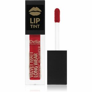 Delia Cosmetics Lip Tint mattító folyékony rúzs árnyalat 015 Lucky Red 5 ml kép