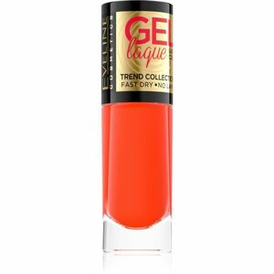 Eveline Cosmetics 7 Days Gel Laque Nail Enamel géles körömlakk UV/LED lámpa használata nélkül árnyalat 219 8 ml kép