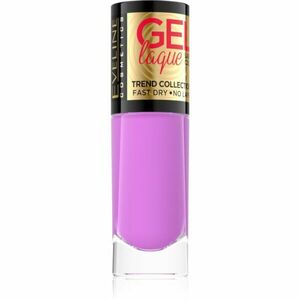 Eveline Cosmetics 7 Days Gel Laque Nail Enamel géles körömlakk UV/LED lámpa használata nélkül árnyalat 205 8 ml kép