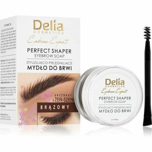 Delia Cosmetics Eyebrow Expert szemöldök rögzítő viasz árnyalat Brown 10 ml kép