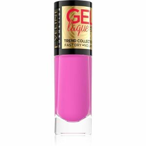 Eveline Cosmetics 7 Days Gel Laque Nail Enamel géles körömlakk UV/LED lámpa használata nélkül árnyalat 206 8 ml kép