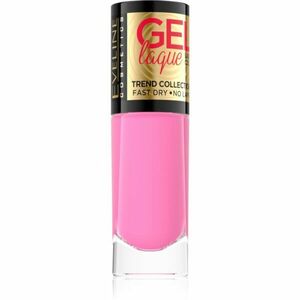 Eveline Cosmetics 7 Days Gel Laque Nail Enamel géles körömlakk UV/LED lámpa használata nélkül árnyalat 204 8 ml kép