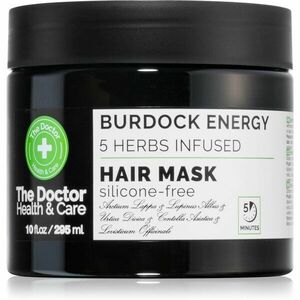 The Doctor Burdock Energy 5 Herbs Infused erősítő maszk hajra 295 ml kép