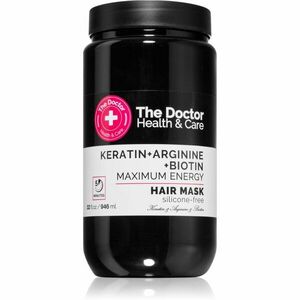 The Doctor Keratin + Arginine + Biotin Maximum Energy keratinos maszk hajra 946 ml kép