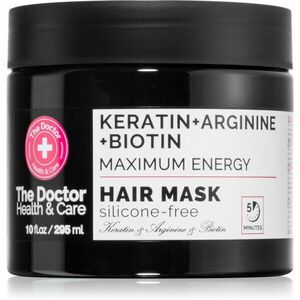 The Doctor Keratin + Arginine + Biotin Maximum Energy keratinos maszk hajra 295 ml kép