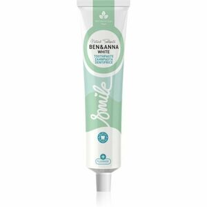 BEN&ANNA Toothpaste White természetes fogkrém fluoriddal 75 ml kép