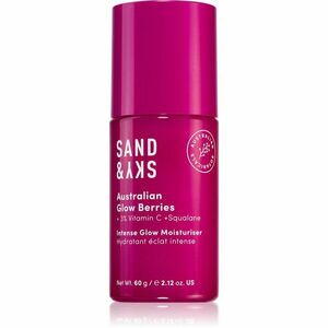Sand & Sky Australian Glow Berries Intense Glow Moisturiser hidratáló fluid az élénk bőrért 60 g kép