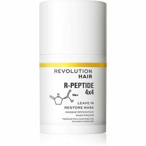 Revolution Haircare R-Peptide 4x4 öblítést nem igénylő megújító pakolás a károsult hajra 50 ml kép