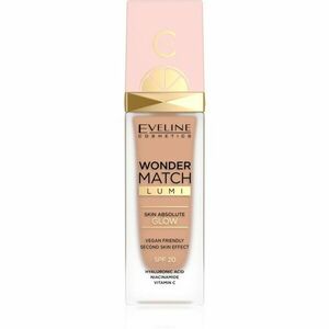 Eveline Cosmetics Wonder Match Lumi bőrsimító hatású hidratáló alapozó SPF 20 árnyalat 25 Sand Beige 30 ml kép