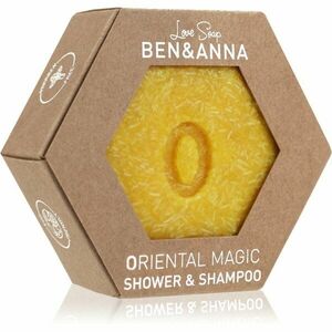 BEN&ANNA Love Soap Shower & Shampoo szilárd sampon és tusfürdő gél 2 az 1-ben Oriental Magic 60 g kép
