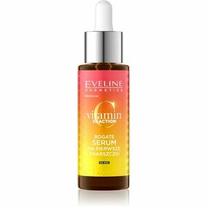 Eveline Cosmetics Vitamin C 3x Action éjszakai szérum az első ráncokra 30 ml kép